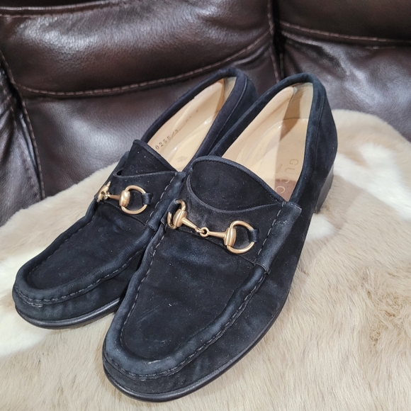 Authentic Gucci vintage horsebit clog mules size 6.5B - Picture 2 of 15